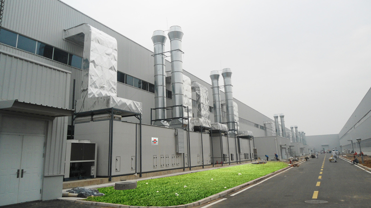 青島四方機車整體廠房治理