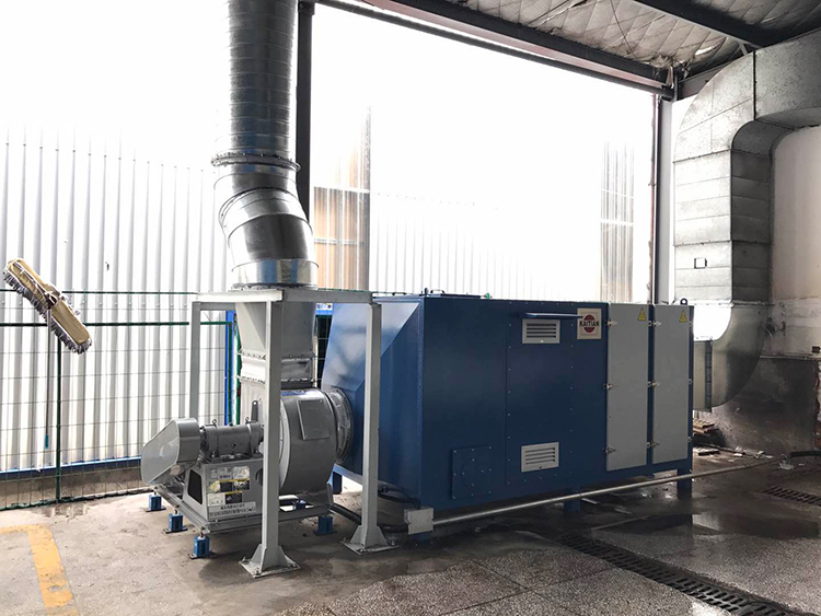 長豐獵豹4S店廢氣治理