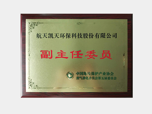 中國環保産業協會副主任委員